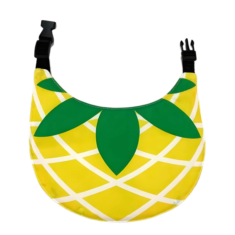 Vízálló kutya bib — Red Brocade, Poliészter, Univerzális illesztés, Négy évszak