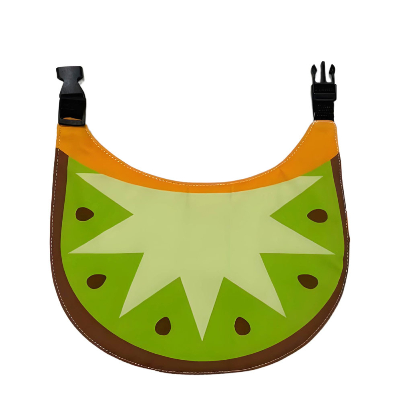 Vízálló kutya bib — Red Brocade, Poliészter, Univerzális illesztés, Négy évszak