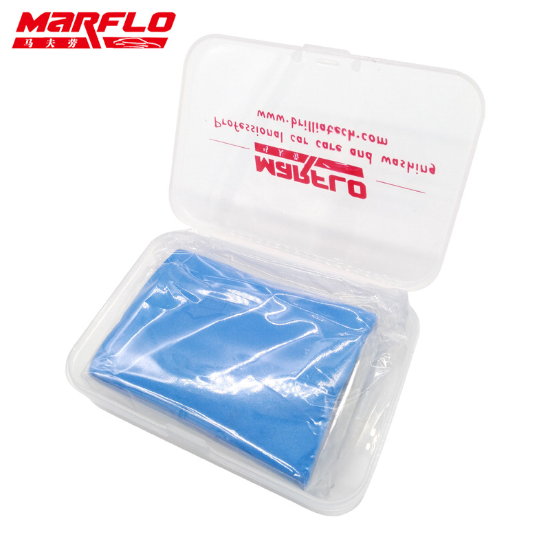 Marflo ελαστικός πηλός καθαρισμού αυτοκινήτων, ηφαιστειακός πηλός, αποδοτικός καθαρισμός, 100 g, εξουσιοδοτημένη ιδιωτικής ετικέτας