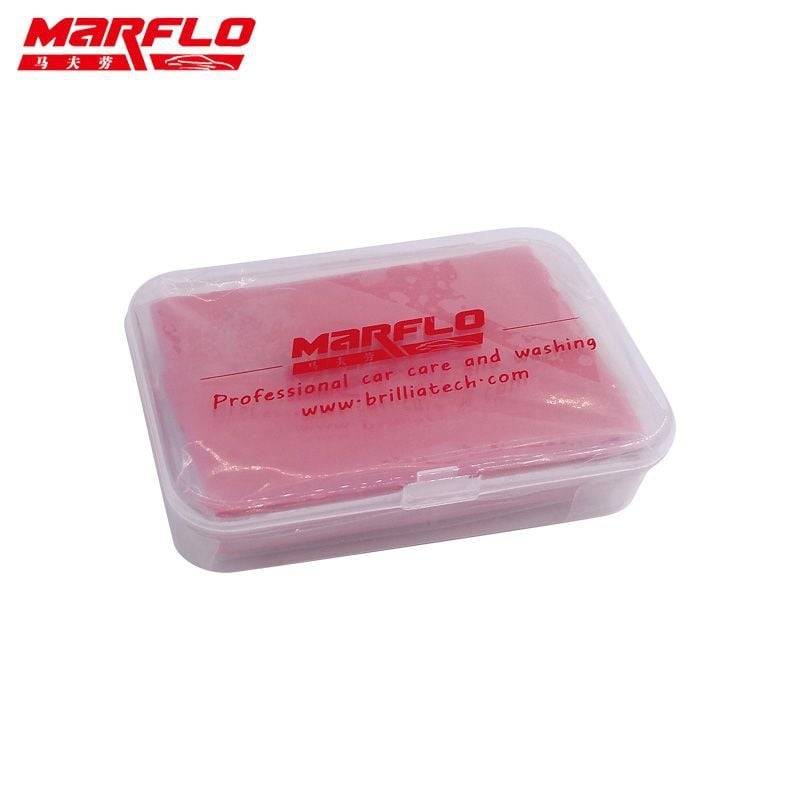 Marflo ελαστικός πηλός καθαρισμού αυτοκινήτων, ηφαιστειακός πηλός, αποδοτικός καθαρισμός, 100 g, εξουσιοδοτημένη ιδιωτικής ετικέτας
