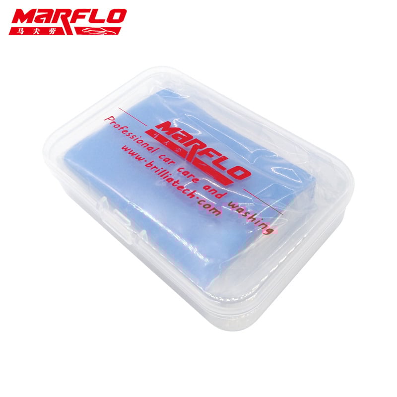 Marflo ελαστικός πηλός καθαρισμού αυτοκινήτων, ηφαιστειακός πηλός, αποδοτικός καθαρισμός, 100 g, εξουσιοδοτημένη ιδιωτικής ετικέτας