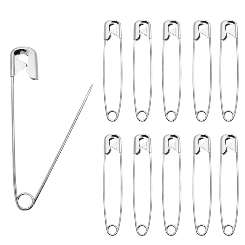 Set de ace de siguranță pentru DIY, ace cu închidere, ace pentru copii, 200 bucăți, pentru țesături și design vestimentar