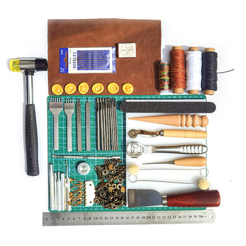 Set alata za kožu za DIY izradu, ručno izrađeni, 20 komada, kućna uporaba, moderan stil