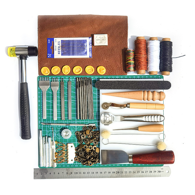 Set alata za kožu za DIY izradu, ručno izrađeni, 20 komada, kućna uporaba, moderan stil
