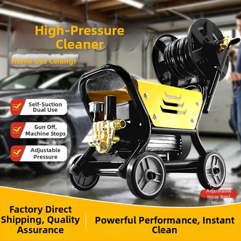 Domáci vysokotlakový čistič, 2200 W, 220 V, max tlak 130 bar, prietok 9 L/min, hmotnosť 14 kg