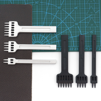 Εργαλείο διάτρησης δέρματος, κυκλικό τρυπάνι, σώμα και κεφαλή από κράμα ψευδαργύρου, χειροκίνητο DIY εργαλείο για δερμάτινα έργα