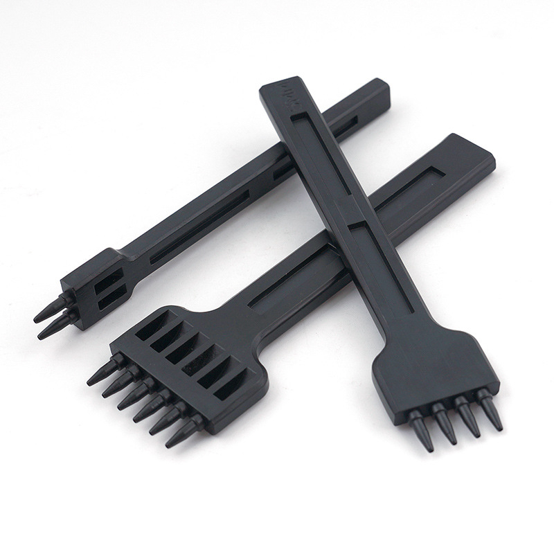 Εργαλείο διάτρησης δέρματος, κυκλικό τρυπάνι, σώμα και κεφαλή από κράμα ψευδαργύρου, χειροκίνητο DIY εργαλείο για δερμάτινα έργα