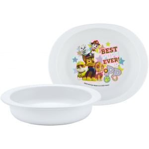 Skater vaikų maisto dubuo – plastikinis dubuo su karikatūriniu stiliumi, atsparus kritimams, tinkamas vaikams nuo 24 mėnesių