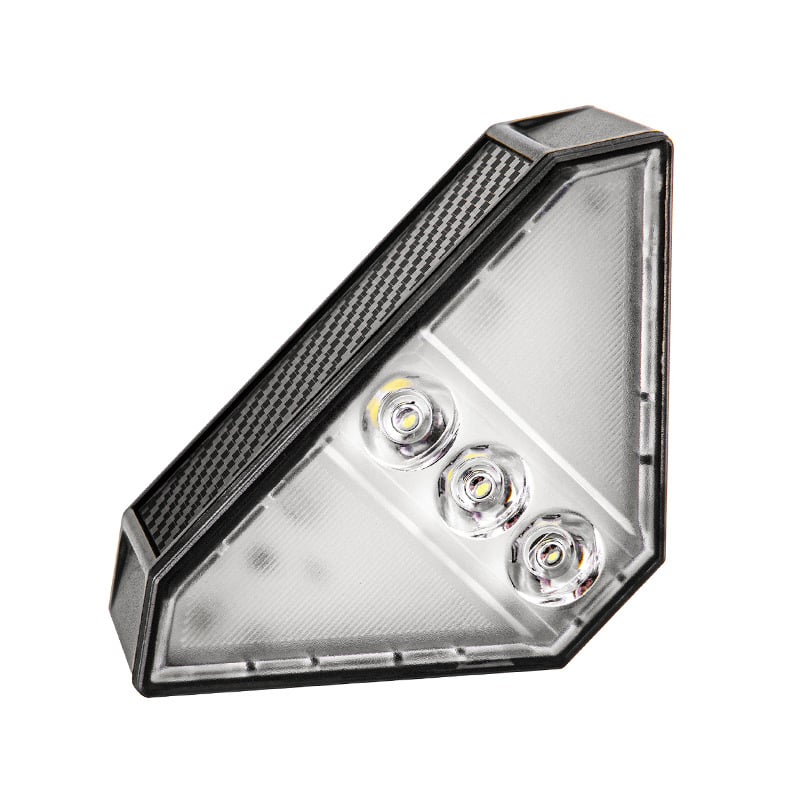 DS-W03 Lumină solară de exterior pentru trepte: sursă LED, 0.5W, IP65 impermeabil, timp de funcționare 6–12h