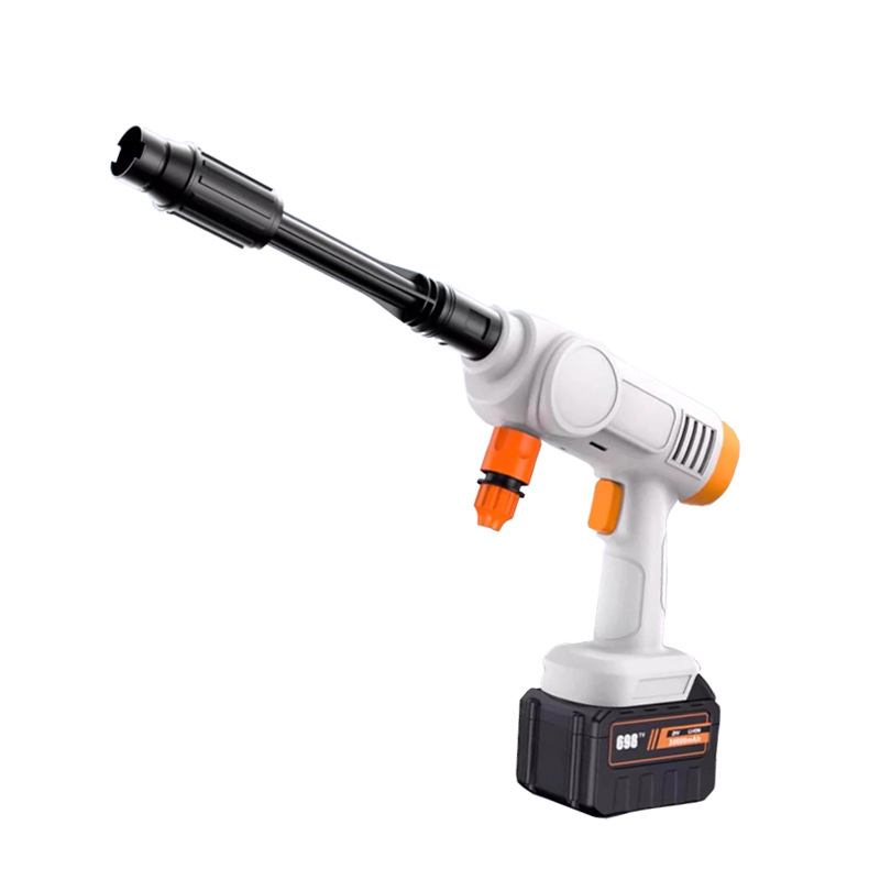 Ασύρματο πιστόλι υψηλής πίεσης για πλύσιμο αυτοκινήτων, φορητό σύστημα με επαναφορτιζόμενη μπαταρία, 100W, 24-48V, μοντέλο YJ-B5335