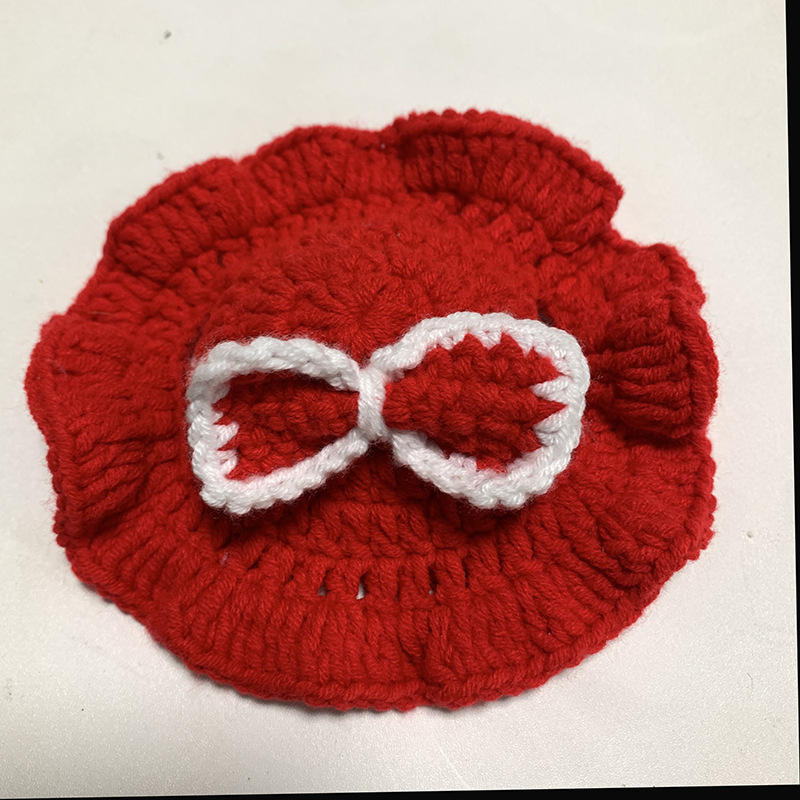 Πλεκτό αξεσουάρ για κατοικίδια – σχέδιο αντιστοίχισης χρωμάτων, υλικό μαλλί, καθολική εφαρμογή, INS στυλ, κατάλληλο για όλες τις εποχές