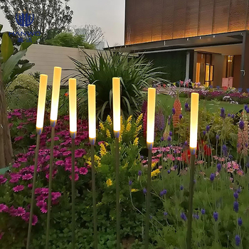 Vanjska LED rasvjeta za krajolik s akrilnom konstrukcijom i dizajnom inspiriranim biljem, IP65, 1W, radno vrijeme 6–12 sati