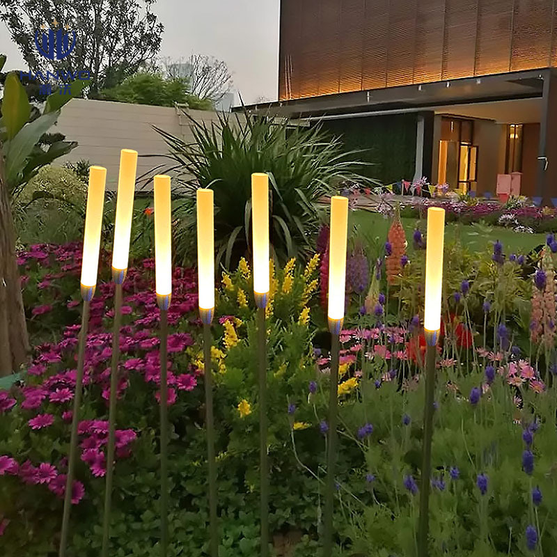 Vanjska LED rasvjeta za krajolik s akrilnom konstrukcijom i dizajnom inspiriranim biljem, IP65, 1W, radno vrijeme 6–12 sati