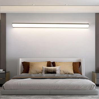 Външна LED стенна лампа, 240 светодиода, 220V, 6000K, 120° лъчение, IP44