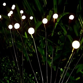 Solarna vanjska vodootporna lampica za vrt u obliku biljke — SOLAR-STAR, IP55, 0,06 W, staklo