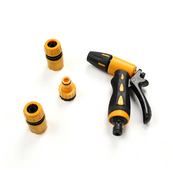Set pistolă de apă pentru mașină SNJUE, din plastic, 5 piese, model 2053, greutate 0,4 kg, garanție 1 an