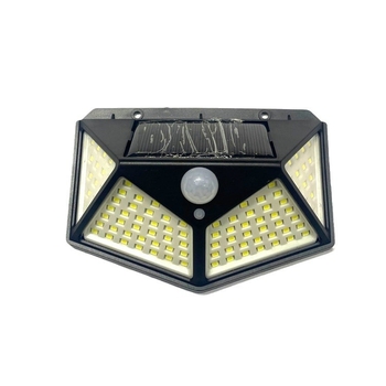 Solarna LED zidna svjetiljka s senzorom pokreta, IP65, 15W