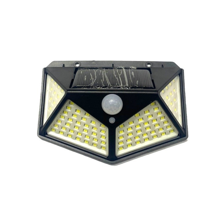 Solarna LED zidna svjetiljka s senzorom pokreta, IP65, 15W