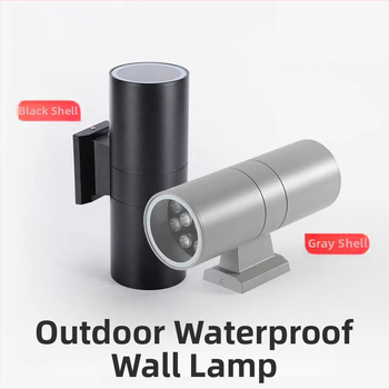 Dvojhlavová vonkajšia LED nástenná lampa, IP65, 6–36 W, 110 lm, 6000 K