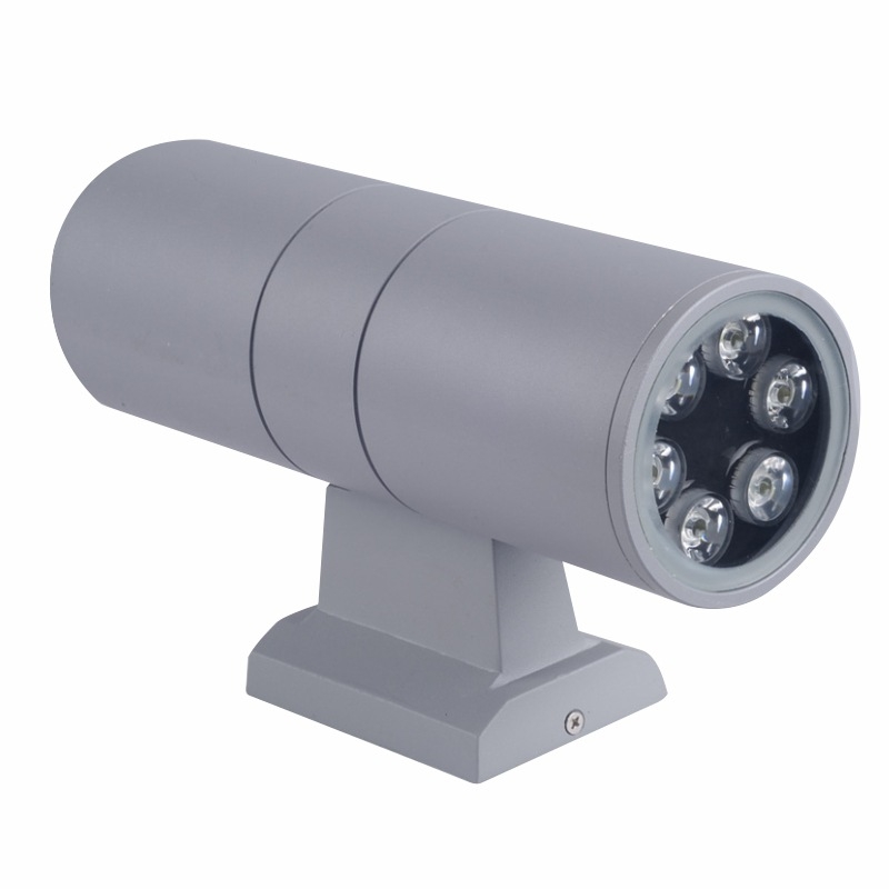 LED външна стенна лампа с двойна глава, IP65 водоустойчива, 6–36W, 110 lm, 6000 K