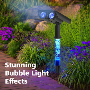 Solarna vanjska svjetiljka za travnjak IP65, ABS+PC kućište, 1.4W izvor svjetla, 6–12 sati rada