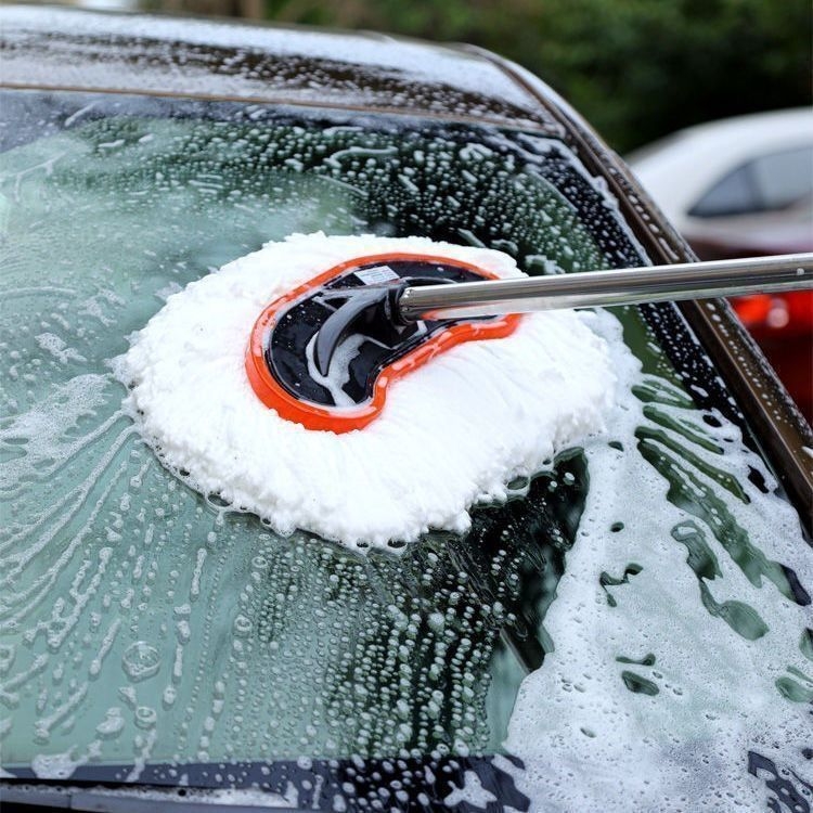 Четка за измиване на кола от неръждаема стомана, моп за почистване и премахване на прах (Материал: неръждаема стомана; Вид: автомобилен измивач; Обработка и персонализация: Няма)