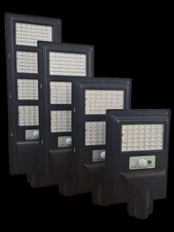 LED интегрирана слънчева улична лампа за двор, външна, 30-180W, IP65, индуктивно управление, 20000 часа живот