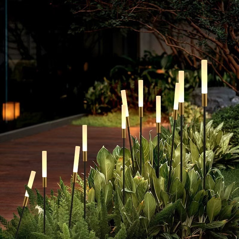 LED lampa u obliku trske za vanjske parkove i krajinu (Model SY-007, nehrđajući čelik, IP65, 1W, vrijeme osvjetljenja 24–36 sati)