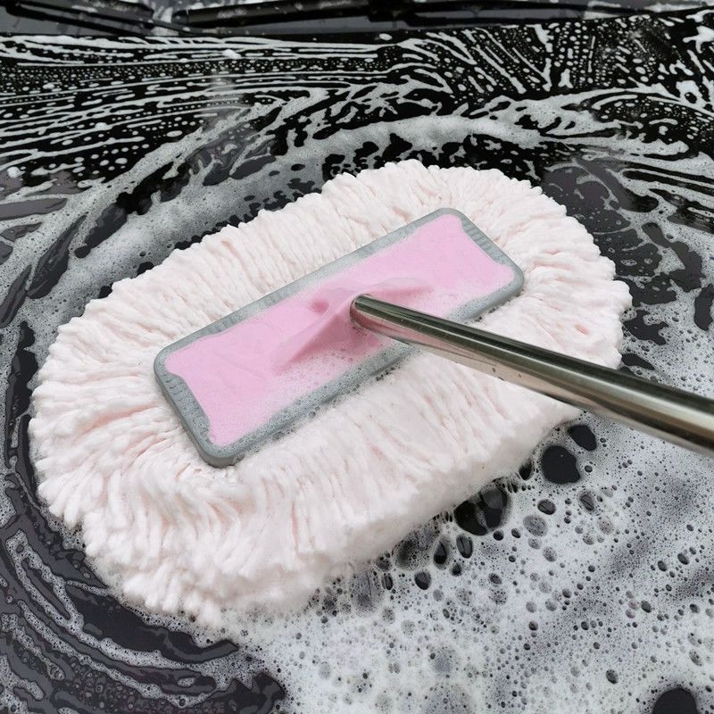 Автомобилен моп за миене с издърпваща се дълга дръжка и меки влакна, щади боята; Материал: Друг; Код на продукта: 4z94h45431885; Марка: Друг; Тип: Друг; Обработка и персонализация: Да