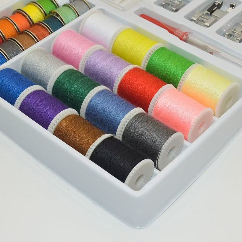 Шевна кутия – домашен комплект за шиене, 100 броя в кутия, тегло 185–448 g; стилове: сладък, бохемски, карикатурен, нов китайски стил