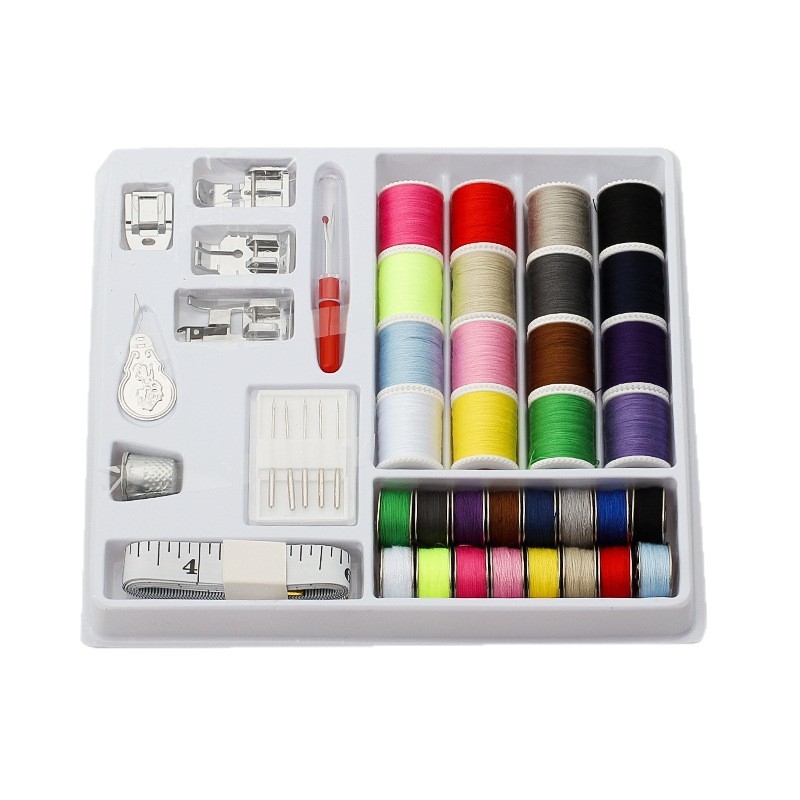 Шевна кутия – домашен комплект за шиене, 100 броя в кутия, тегло 185–448 g; стилове: сладък, бохемски, карикатурен, нов китайски стил