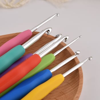 Manzige комплект за плетене: игли за плетене, куки за плетене, маркери за бримки, ножици и ръчни шевни игли – 100 части, прост стил