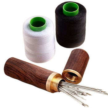 Комплект за шиене на ръка с издръжливи шевни конци и шевни игли
