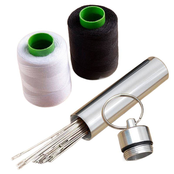Комплект за шиене на ръка с издръжливи шевни конци и шевни игли