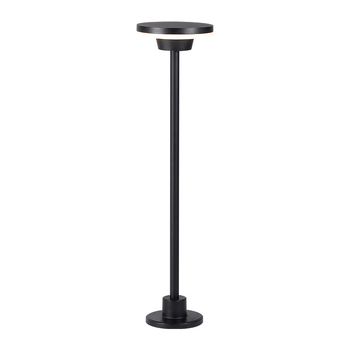 Solarna lampica za dvorište, vodootporna, moderna minimalistička dizajn, model Sy-014, aluminijsko kućište, 12W, kontinuirano osvjetljenje 6–12 sati