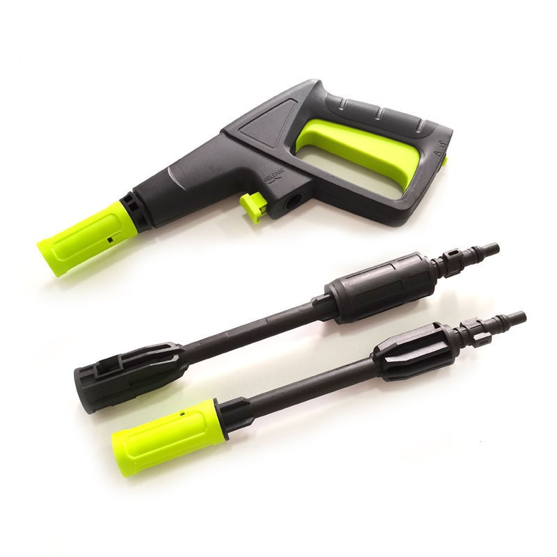 Pistol de înaltă presiune pentru spălarea mașinilor, cu ventil metalic, cap rapid cu conectare, corp din plastice de inginerie, greutate 1,0 kg