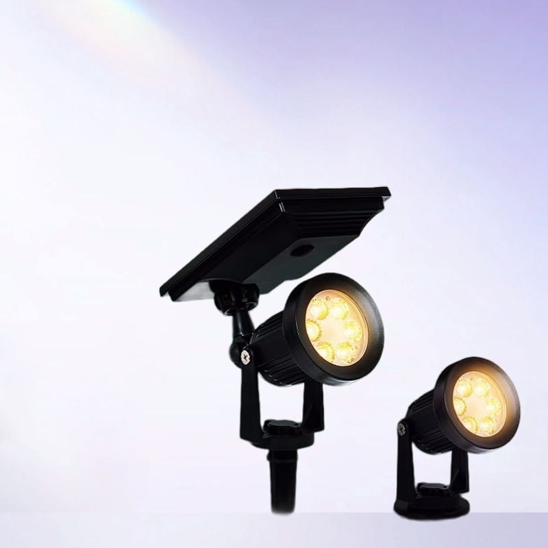 Solarni LED reflektor za vrt, travu, dvorište i drveće, IP65 vodootporan, 5W
