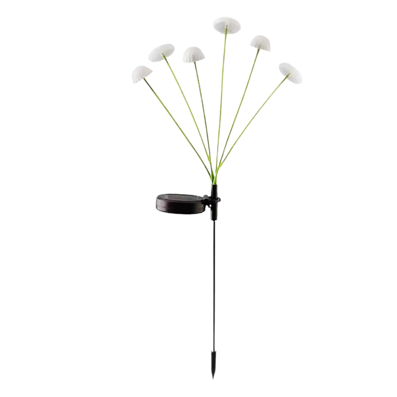 Ηλιακός λαμπτήρας-μέδουσα για εξωτερικούς χώρους, για γκαζόν/έδαφος, μοντέλο smd-1, IP65, ηλιακή τροφοδοσία, έλεγχος με κουμπί