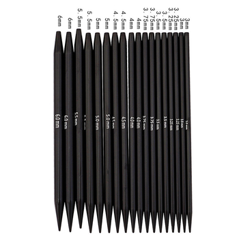 Set kružnih igala za pletenje Ska, aluminijev oksid, izvadivi konac, 50 kom, 311 g