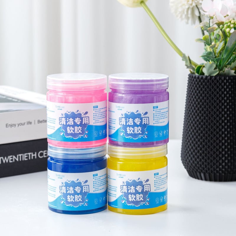 Gel καθαρισμού εσωτερικού αυτοκινήτου – μαλακό gel για απομάκρυνση σκόνης, κρυστάλλινο πηλό, 200 g, εξουσιοδοτημένη ιδιωτική μάρκα, Ιαπωνία & Νότια Κορέα