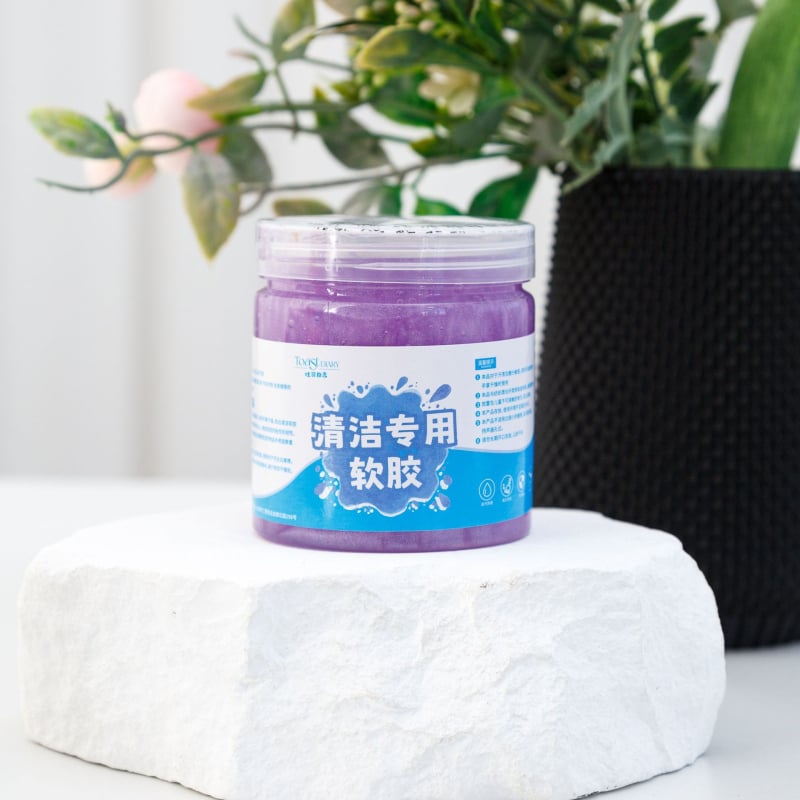 Gel καθαρισμού εσωτερικού αυτοκινήτου – μαλακό gel για απομάκρυνση σκόνης, κρυστάλλινο πηλό, 200 g, εξουσιοδοτημένη ιδιωτική μάρκα, Ιαπωνία & Νότια Κορέα