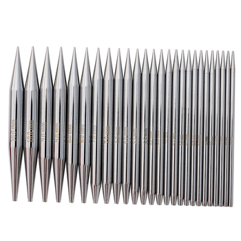 Odvojeni set kručnih igala za pletenje, niklirano aluminijsko premazivanje, 13 parova, DIY alati za pletenje, PU pakiranje