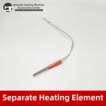 Elektrické nožnice s nastaviteľnou teplotou na strihanie pásov, zipsov a elastických pásov; Príkon 150 W, maximálna rezná kapacita 10, napätie 50–250 V.