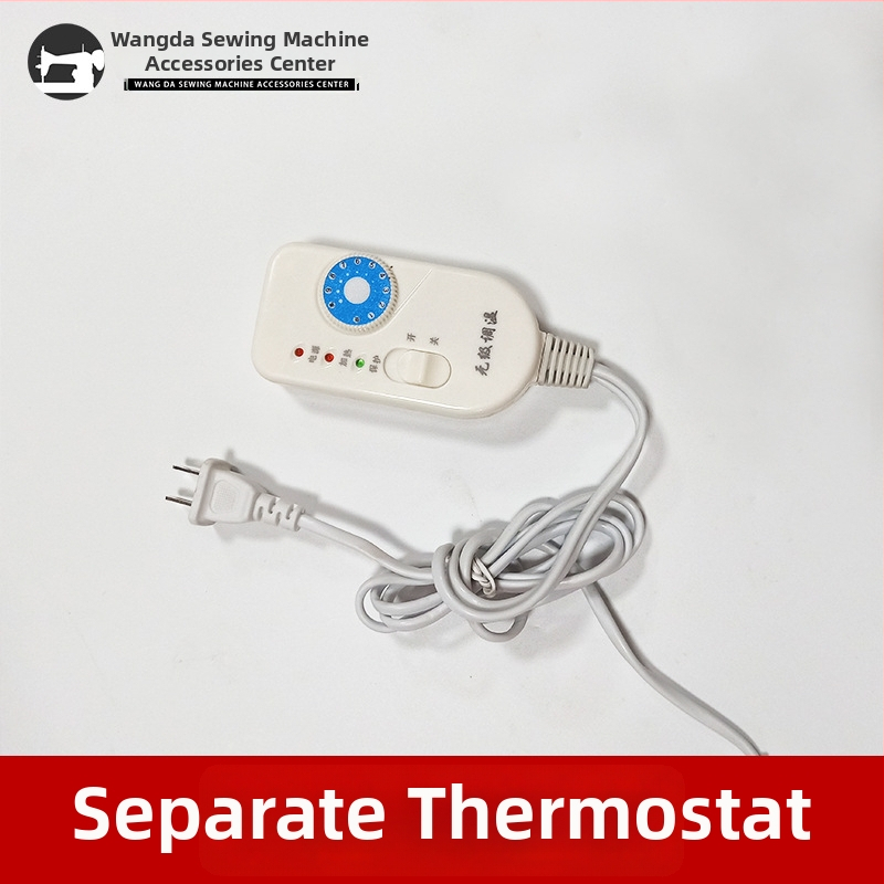 Elektrické nožnice s nastaviteľnou teplotou na strihanie pásov, zipsov a elastických pásov; Príkon 150 W, maximálna rezná kapacita 10, napätie 50–250 V.