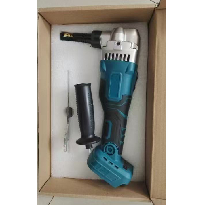 Ηλεκτρική ψαλίδα μετάλλων, επαναφορτιζόμενη μπαταρία λιθίου, 21V, κατάλληλη για λαμαρίνες σιδήρου, φάσμα 16.8–21V