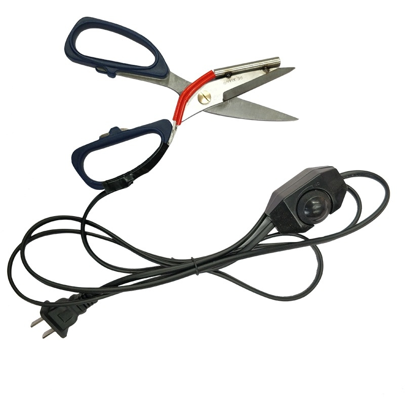 Ηλεκτρικά ψαλίδια για άκρες υφάσματος και κοπή κορδελών, 220V