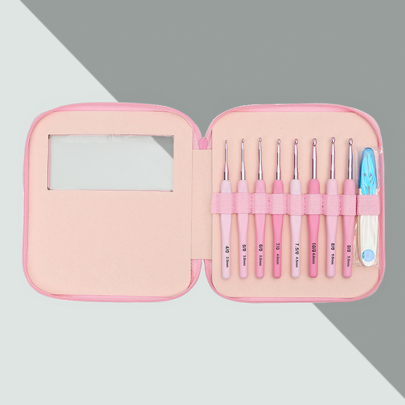 Set kukica za hekkanje s mekanom ručkom, protuklizni grip, moderni minimalistički stil — Zoma, prilagodljivo obrada, prilagođeno pakiranje