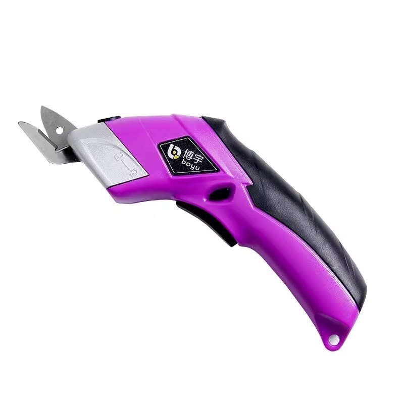 Boyu Електрически ножици за текстил – ръчно, захранване от мрежа, 110–220V, за облекло