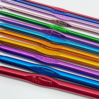 Kukičarski set od aluminija - Larui LR-7580 - 200 setova u kutiji