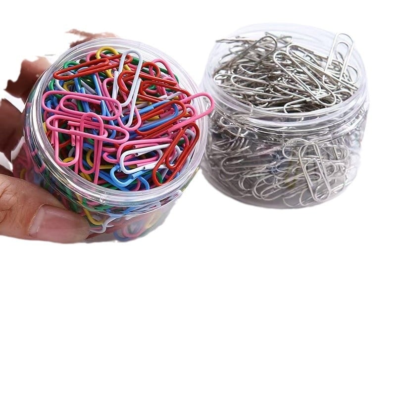 Μεταλλικό κλιπ χαρτιού σε σχήμα U με σχέδιο σελιδοδείκτη, Kaledi, συσκευασμένο σε κουτί, Μοντέλο 1